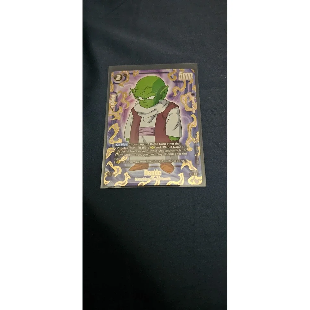 Dragon Ball Super card game Dende FS12-10 Starter deck Ex Alt Art
